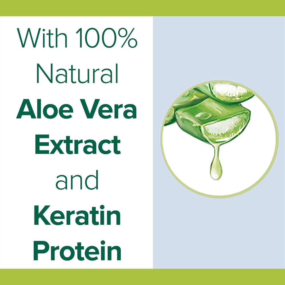 Aloe Vera extract and keratin protein Aloe Vera extract and keratin protein
