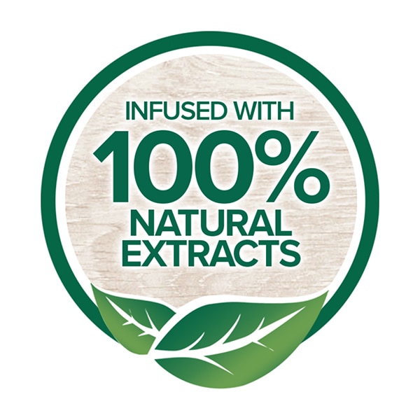 Infused with 100% Natural Extracts