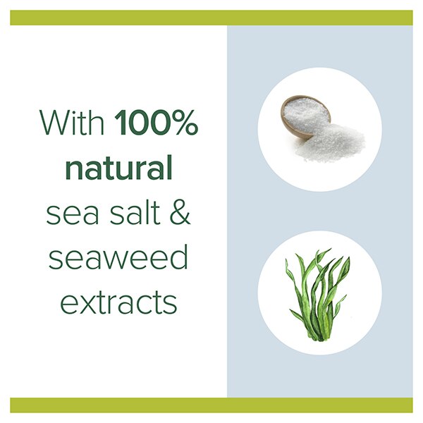 Natural sea salt and seaweed extracts Natural sea salt and seaweed extracts