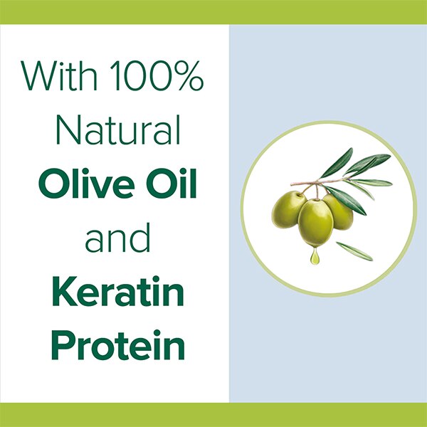 Olive oil and keratin protein Olive oil and keratin protein