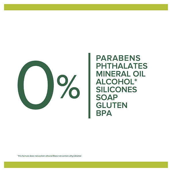 0% parabens 0% parabens