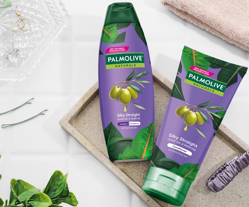 Palmolive Naturals Silky Straight products